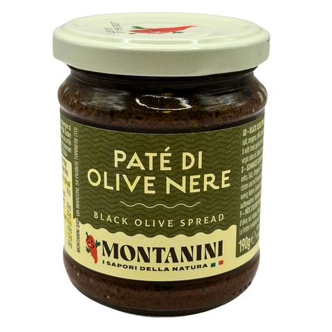 Paté di Olive Nere – Paté aus schwarzen Oliven (190 g)