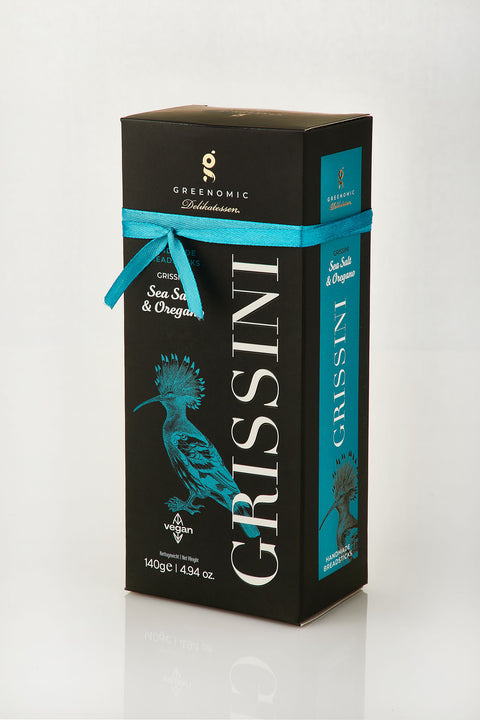 Grissini Handmade Sea Salt & Oregano