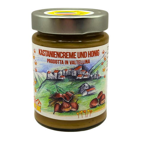 Kastaniencreme und Honig aus dem Veltlin (340 g)