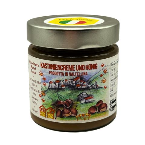 Kastaniencreme und Honig aus dem Veltlin (230 g)