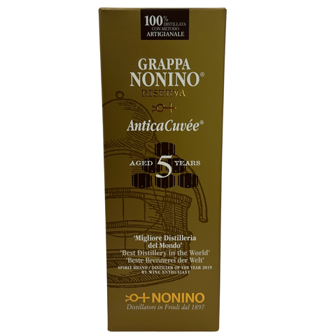 Grappa Riserva AnticaCuvée 5 Years
