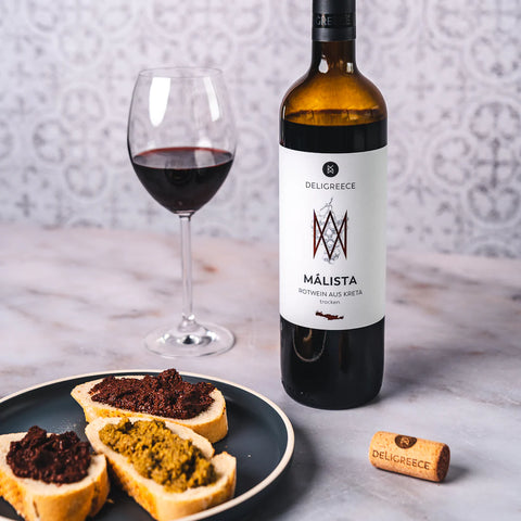 Málista - Rotwein aus Kreta