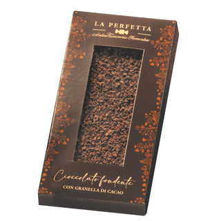 La Perfetta Choc Bar Cocoa Nibs