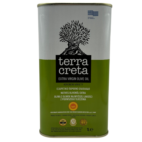 Terra Creta – Extra natives Olivenöl, Kreta (1 l Kanister)