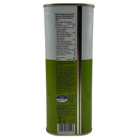 Terra Creta – Extra natives Olivenöl, Kreta (1 l Kanister)