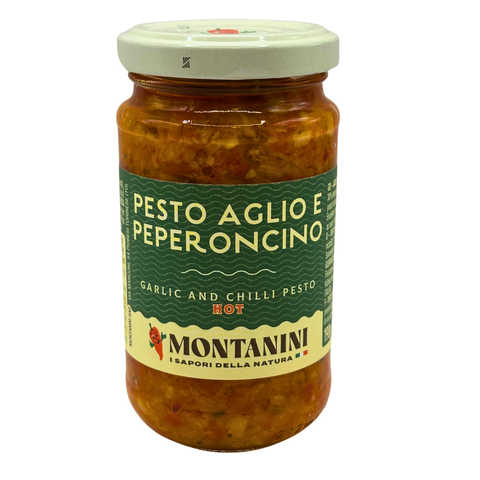 Pesto all'Aglio & Peperoncino – Knoblauch-Chili-Pesto (190 g)