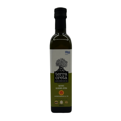 Terra Creta – Extra natives Olivenöl g.U. Kolymvari, Kreta (500 ml)