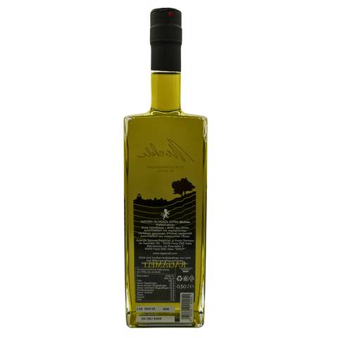 Michele Olio Extra Vergine di Oliva – Naturtrübes, kalt gepresstes Olivenöl aus Sizilien (500 ml)