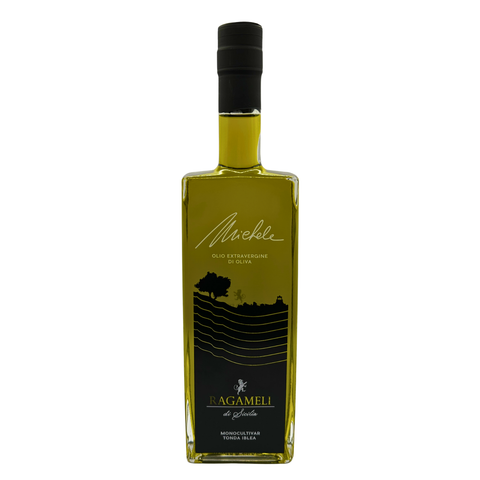 Michele Olio Extra Vergine di Oliva – Naturtrübes, kalt gepresstes Olivenöl aus Sizilien (500 ml)