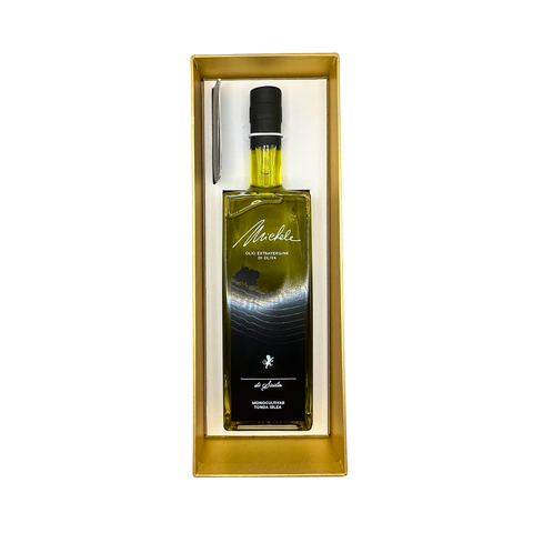 Michele Olio Extra Vergine di Oliva – Naturtrübes, kalt gepresstes Olivenöl aus Sizilien (500 ml)