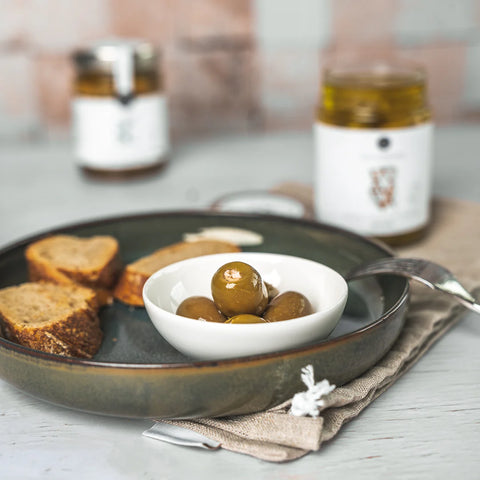 Chalkidiki Oliven mit Feta