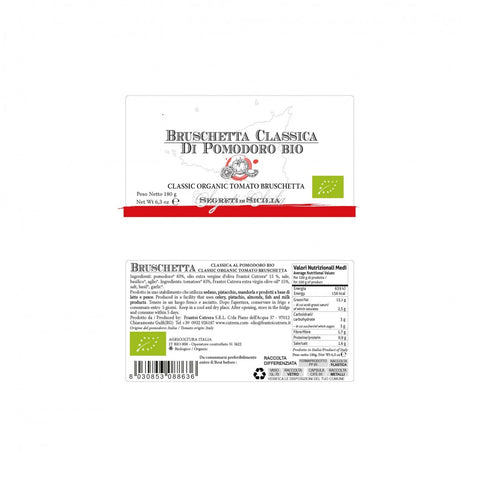 Bruschetta Classica di Pomodoro Bio