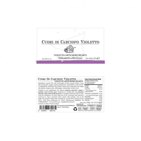 Cuori di Carciofo Violetto