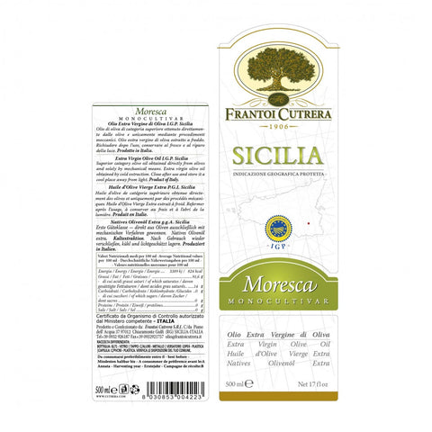 Olio Extra Vergine IGP – Moresca Monocultivar