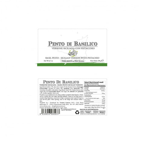 Pesto di Basilico – Versione Siciliana