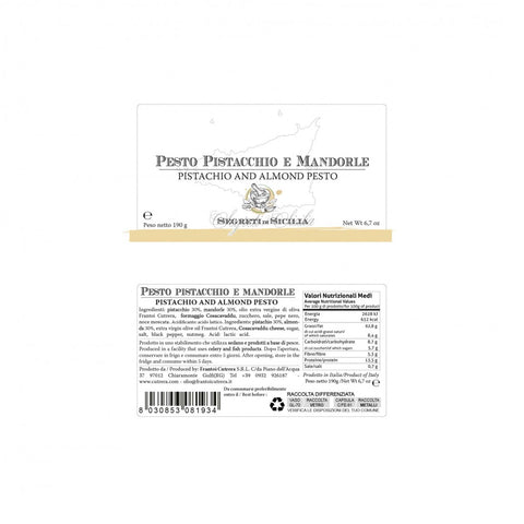 Pesto Pistacchio e Mandorle