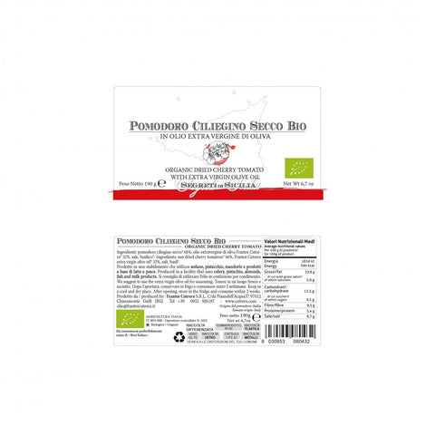 Pomodoro Ciliegino Secco Bio