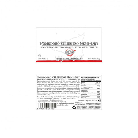 Pomodoro Ciliegino Semi-Dry