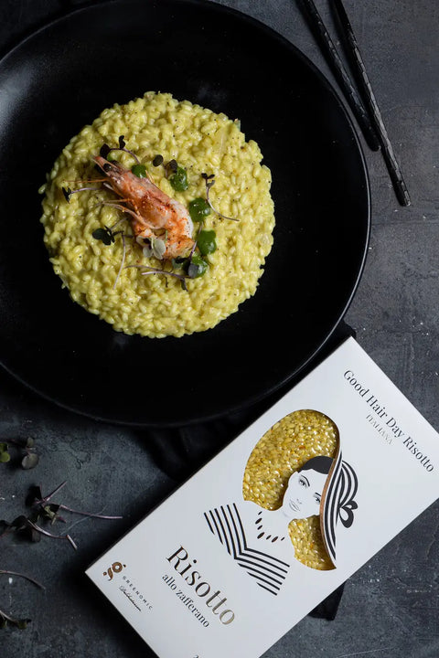 Good Hair Day Risotto Allo Zafferano