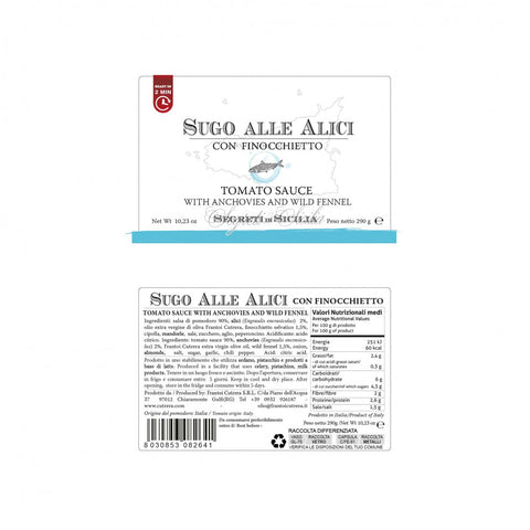 Sugo alle Alici con Finocchietto Siciliano