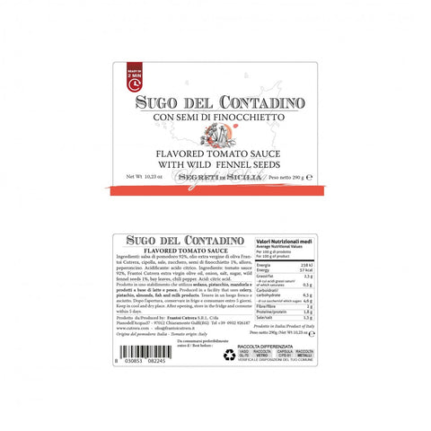 Sugo del Contadino con Semi di Finocchietto
